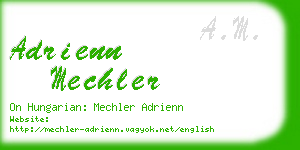 adrienn mechler business card